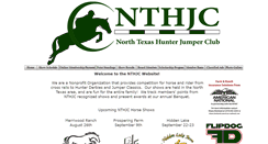 Desktop Screenshot of nthjc.com